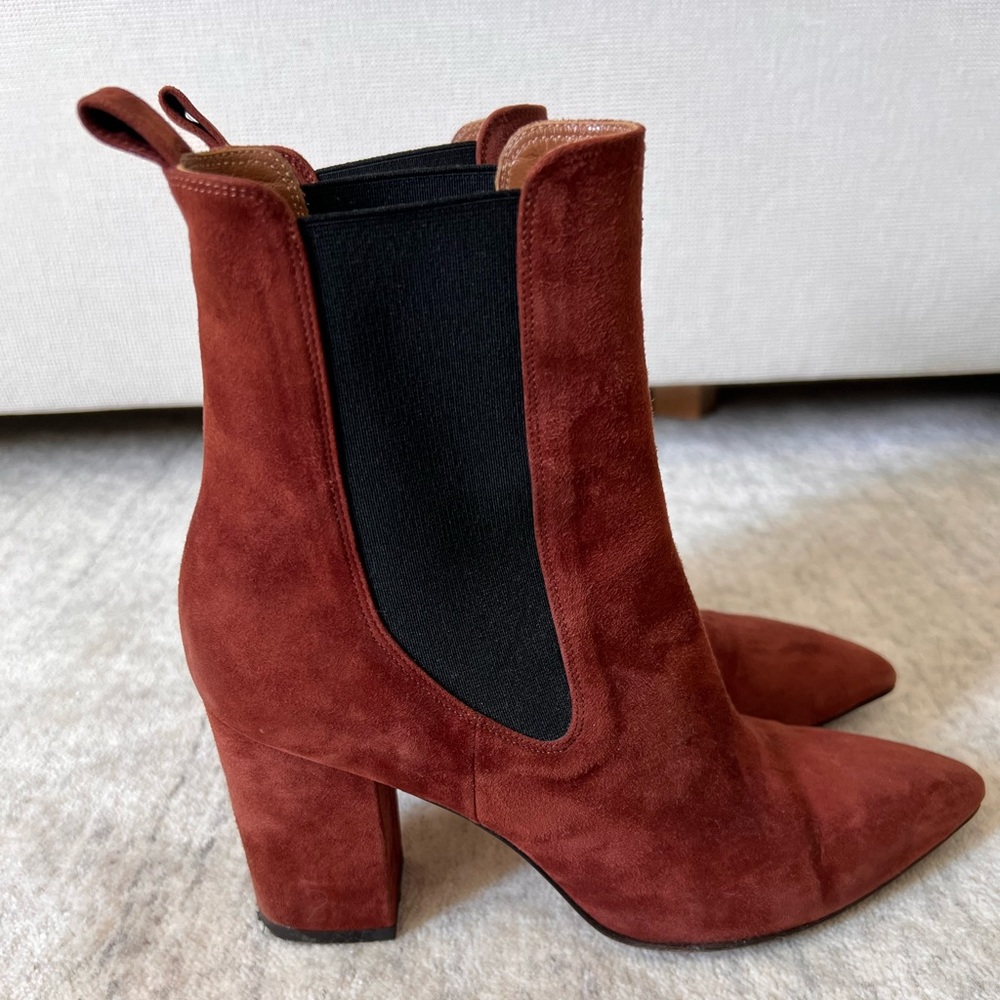 Paris Texas Suede Ankle Boots